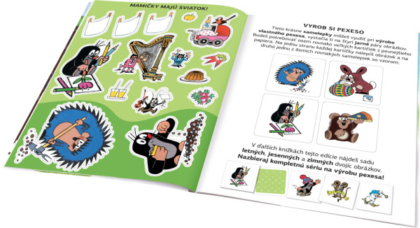 KRTKO a JAR ─ Kniha samolepiek 4