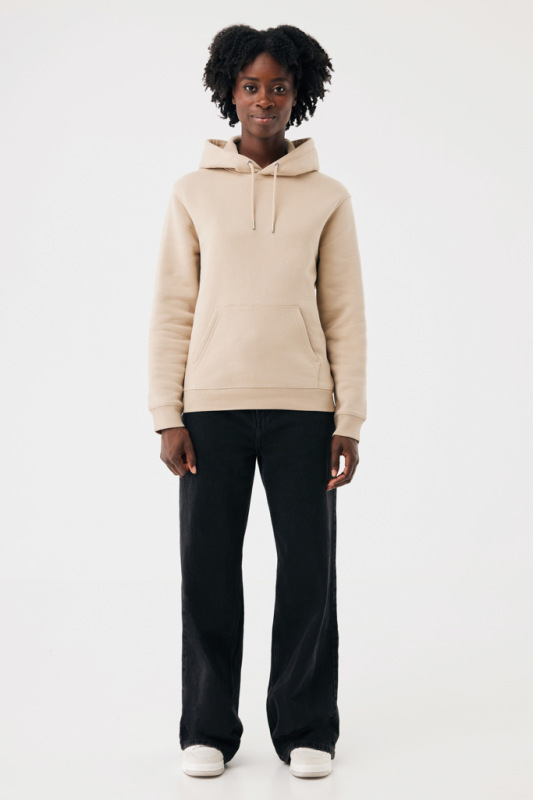 IQONIQ Joshua Unisex mikina s kapucňou z rec. bavlny desert XXL 12