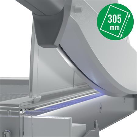 Rezačka, páková, A4, 10 listov, LEITZ "Precision Home Office A4" 5