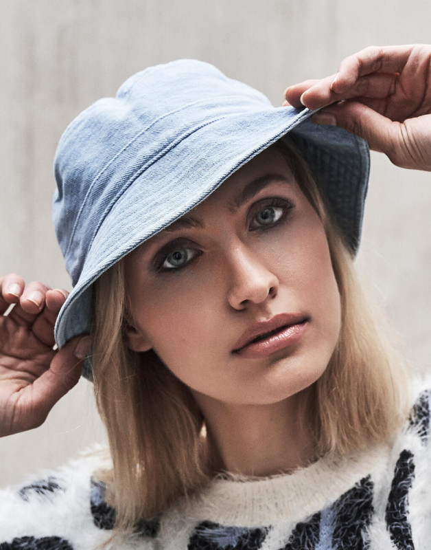 Denim Bucket klobúk