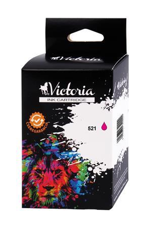 VICTORIA TECHNOLOGY 521M Náplň k tlačiarňam Pixma iP3600, 4600, MP540, VICTORIA červená, 9ml 1