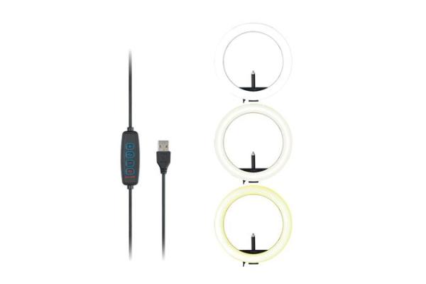 Svetlo s držiakom webovej kamery, LED, USB, KENSINGTON "L1000" 2