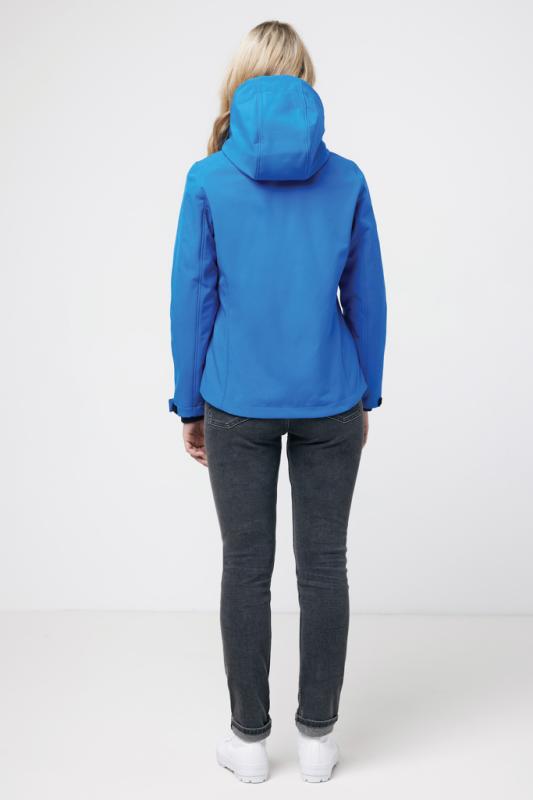 Dámska soft shell bunda IQONIQ Makalu z recykl. polyesteru kráľovská modrá XS 8