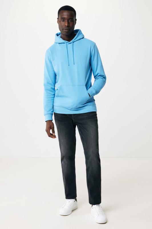 Mikina s kapucňou IQONIQ Jasper z recykl. bavlny tranquil blue M 8