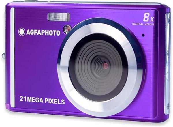 Fotoaparát, kompaktný, digitálny, AGFAPHOTO "DC5200", fialová 1