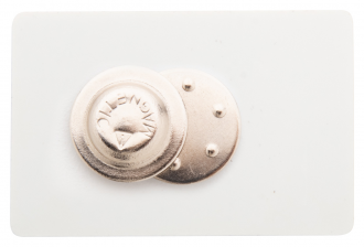 DomeBadge magnetic badge 1