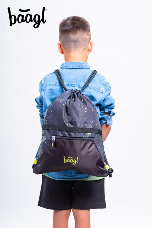 BAAGL SADA 5 Airy Traktor: batoh, peračník, vrecko, zástera, peňaženka GRS 12