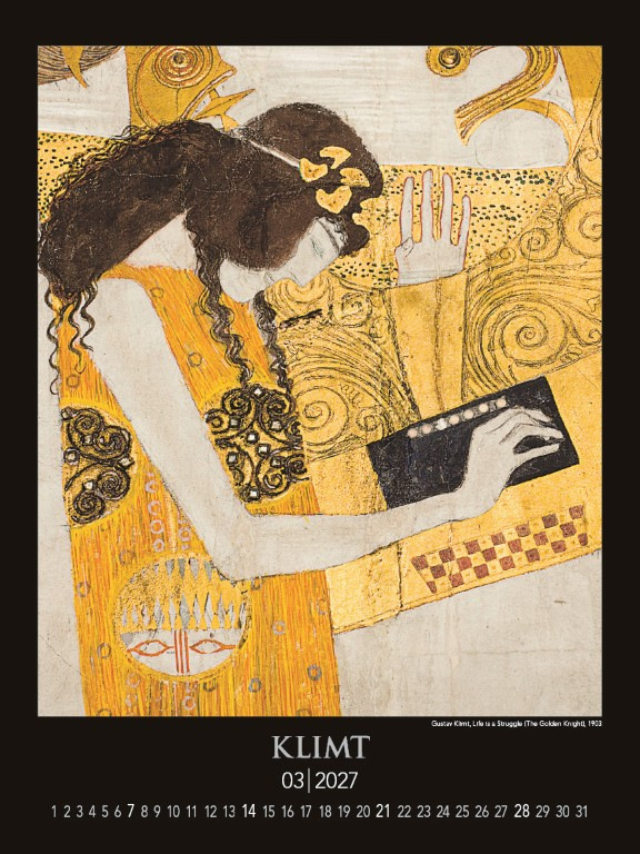 Nástenný kalendár Gustav Klimt 2027 4