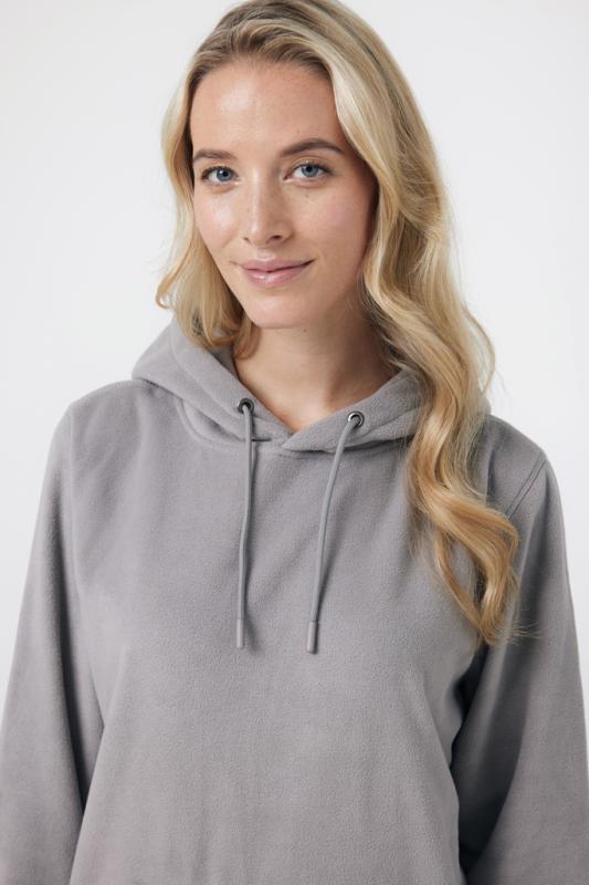 Micro fleece mikina IQONIQ Trivor z recykl. polyesteru storm grey L 13