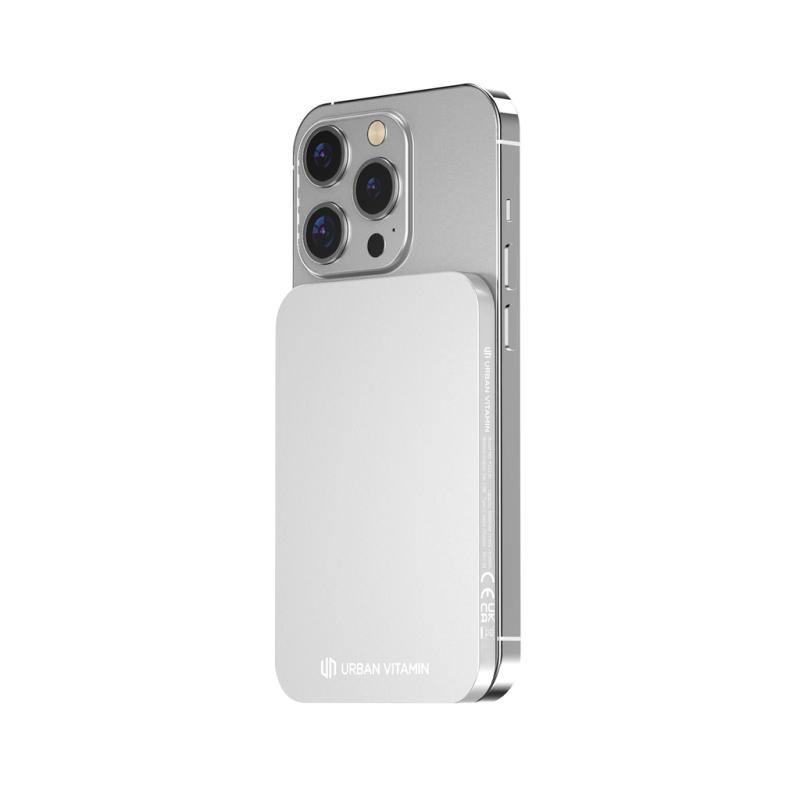 Powerbanka 3000mAh Urban Vitamin Burbank z RCS alu a plastu strieborná 3