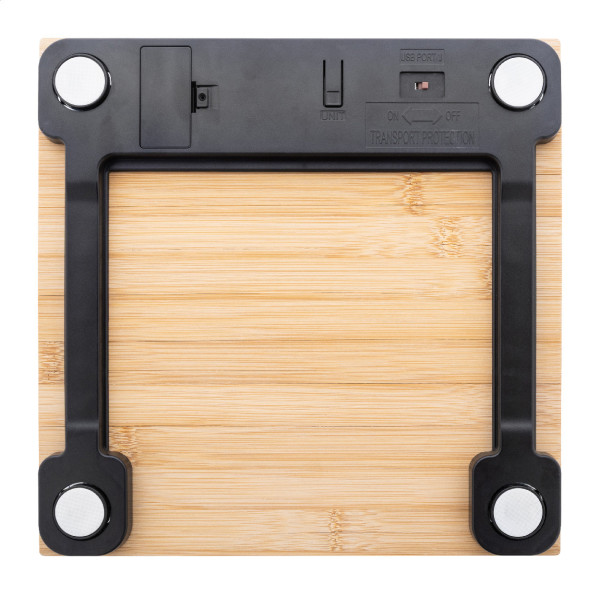 BamFit dobíjacia kúpeľňová váha 1