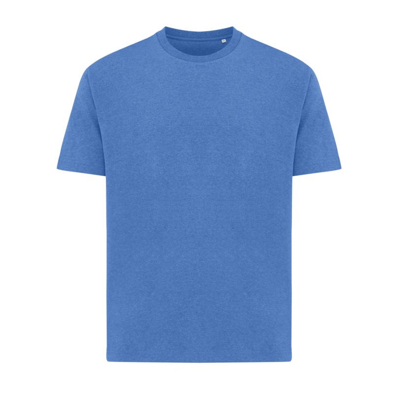 Tričko IQONIQ Teide z recykl. bavlny heather blue XL 1
