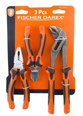 Kliešte, sada, FISCHER DAREX, 3 rôzne typy