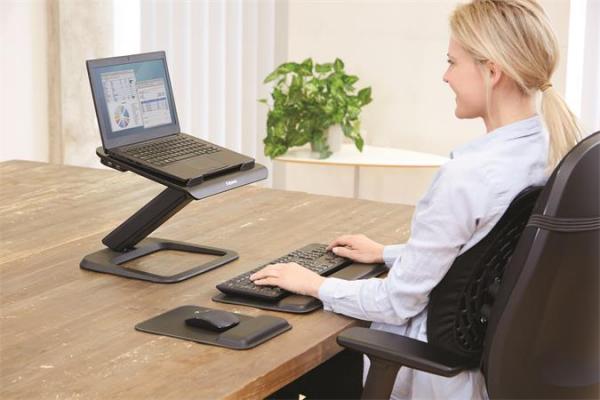 Stojan na notebook, FELLOWES "Hana™", čierna 2