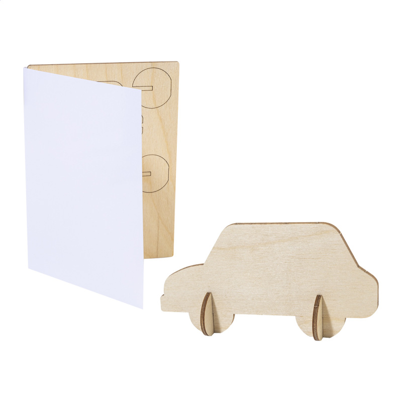 SendCraft vlastné puzzle pohľadnice, auto 3