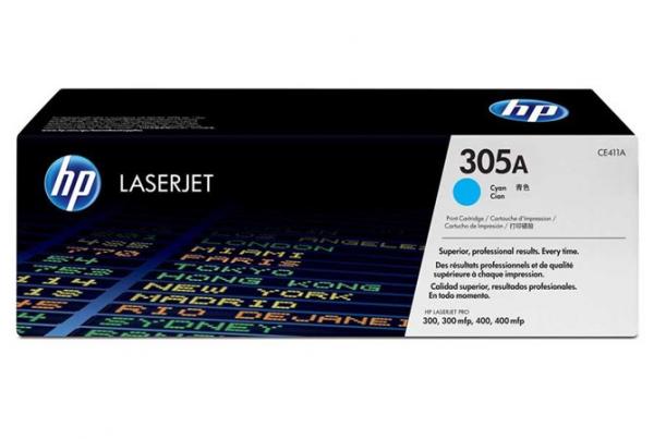HP Laserjet Pro 300 MFP M375 modrý toner, 2,6K /305A/ 1