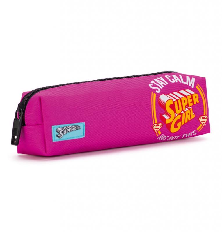 Školský peračník etui Supergirl – STAY CALM