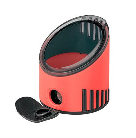 Sada grafitových ceruziek so strúhadlom a gumou, tvrdosť HB, STAEDTLER "Norix® 181", koral 4