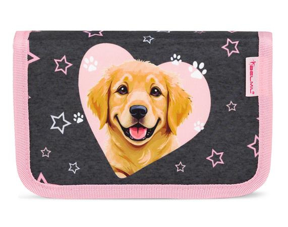 Peračník, 2 vyklápacie chlopne, na zips, BELMIL "Starry Paws" 1