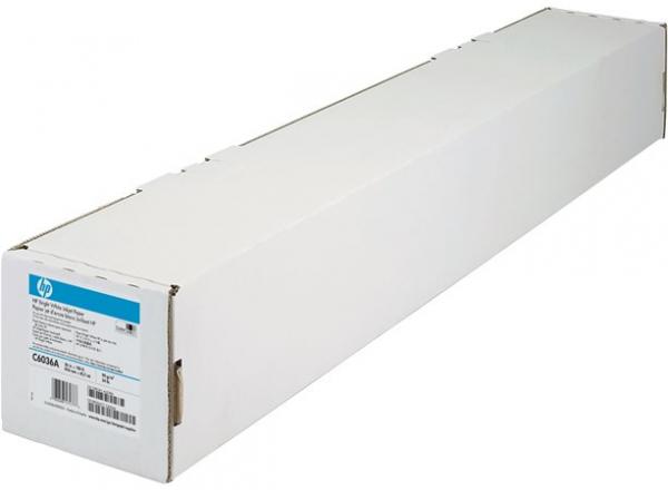 HP Plotrový papier C6036A, k atramentovým tlačiarňam, 914 mm x 45,7 m, 90 g, vysoká belosť, H