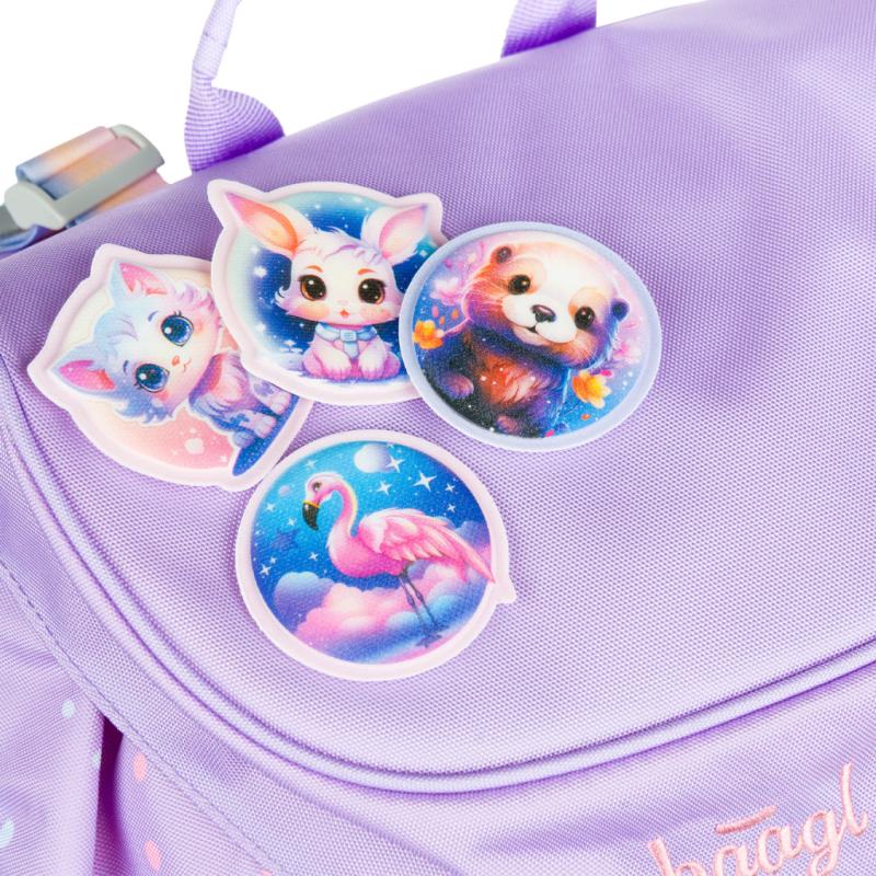BAAGL SADA 3 Airy Animals: batoh, peračník, vrecko 7