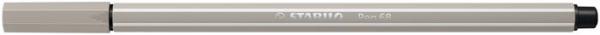 Popisovač, 1 mm, STABILO "Pen 68", teplý sivý 1