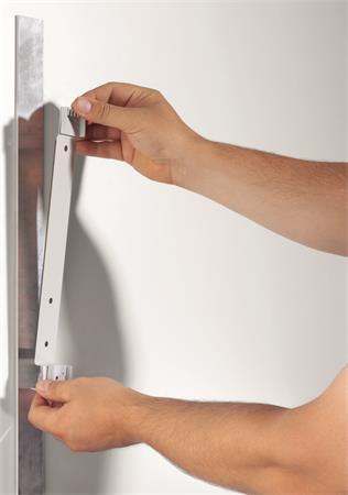 Držiak, nástenný, magnetický, s 5 panelmi, DURABLE "VARIO® 5 MAGNET", čierna 2
