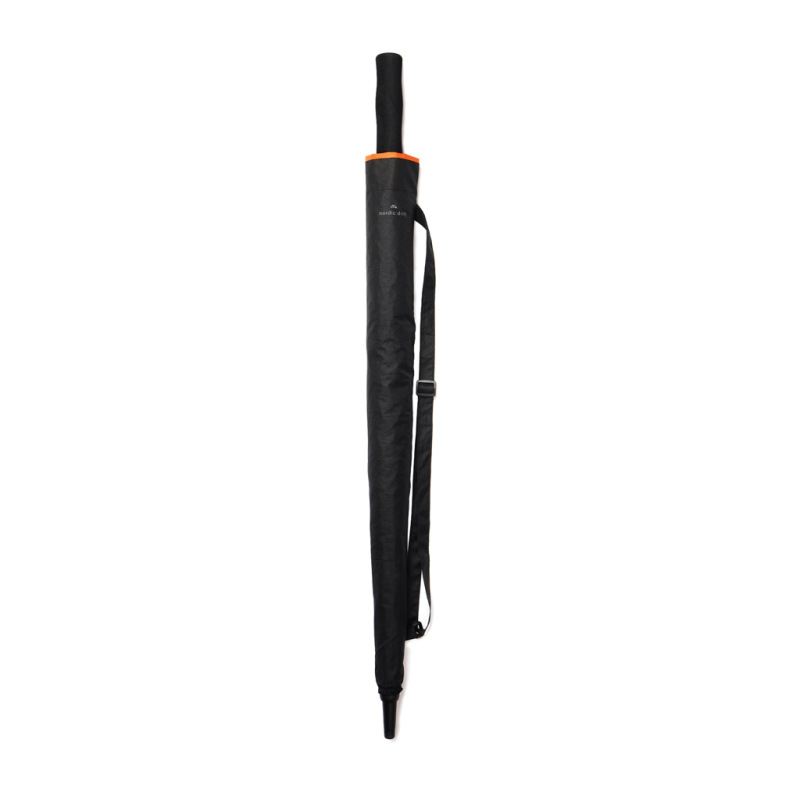 Nordic Drift Trail 27" AWARE™ RPET dáždnik proti búrke čierna 5