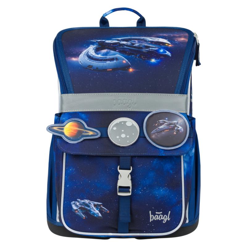 BAAGL Školská aktovka Zippy Vesmírna loď