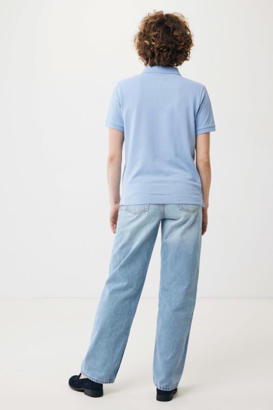 Polo tričko IQONIQ Yosemite z recykl. bavlny sky blue XXXL 13