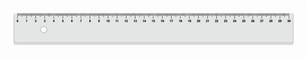 KOH-I-NOOR Pravítko KOH 742610, priehľadné, 30 cm