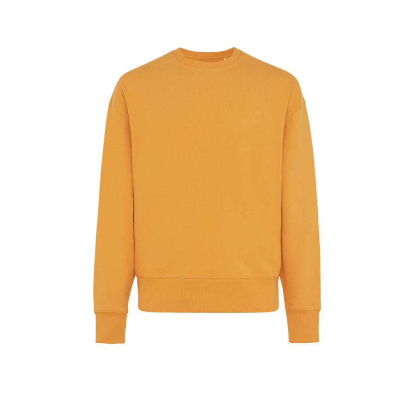 Mikina IQONIQ Kruger relaxed fit z recykl. bavlny sundial orange L 1