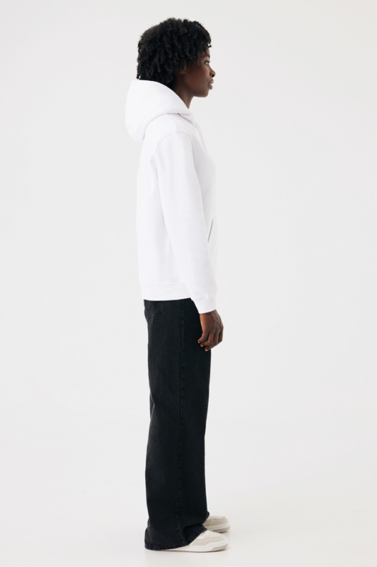 IQONIQ Joshua Unisex mikina s kapucňou z rec. bavlny recycled white 4XL 11