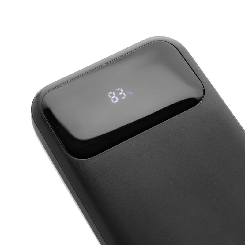 Powerbanka Turbopack 10000mAh s integr. káblami z RCS plastu čierna 6