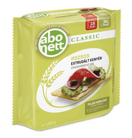 . Abonett extrudovaný chlieb, 100 g, ražný