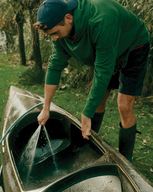 Mikina s kapucňou IQONIQ Yoho relaxed fit z recykl. bavlny forest green M 17
