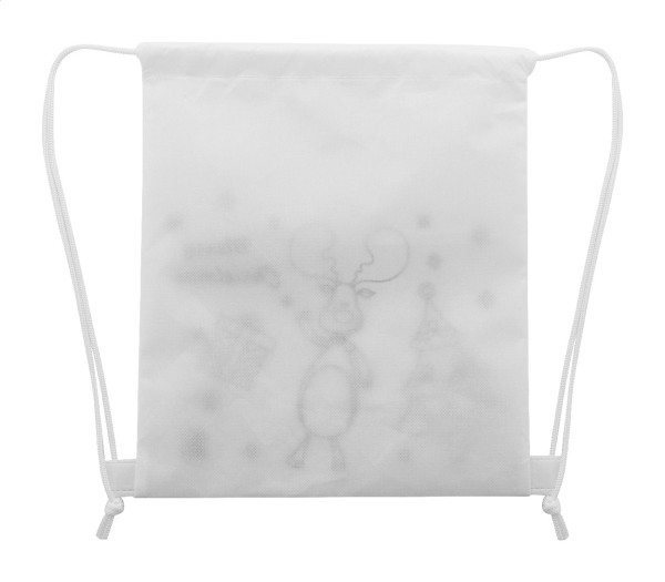 Julfar Bag A vianočný vak na stiahnutie šnúrkou na vyfarbenie 5