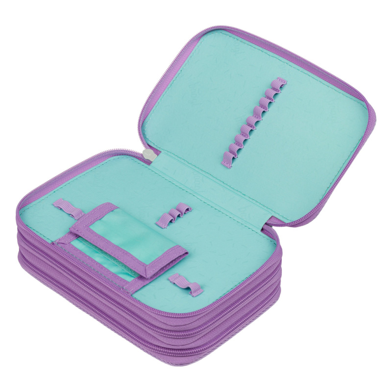 BAAGL Školský peračník trojposchodový Lavender 3