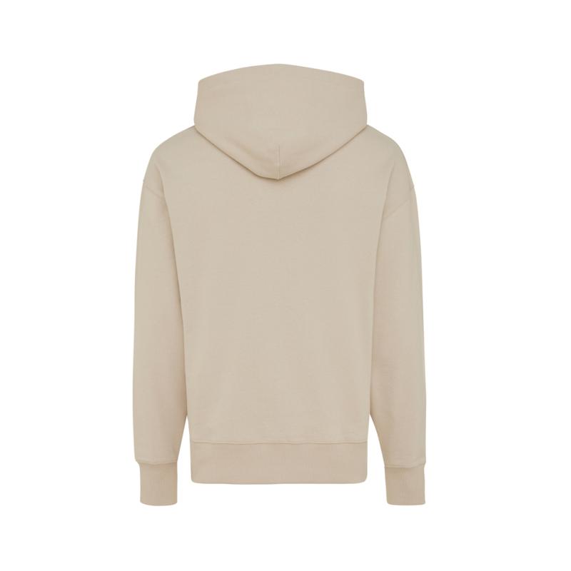 Mikina s kapucňou IQONIQ Yoho relaxed fit z recykl. bavlny desert M 2