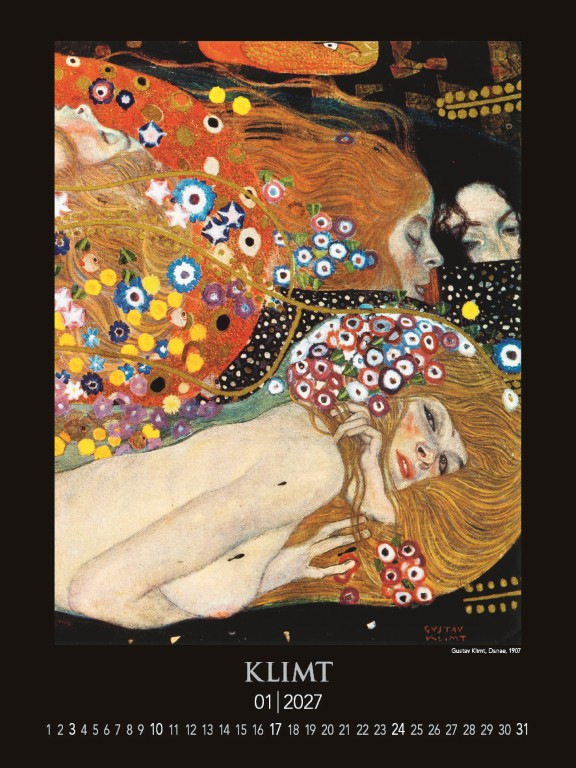 Nástenný kalendár Gustav Klimt 2027 2