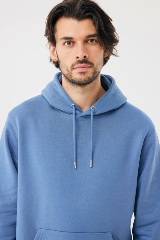IQONIQ Joshua Unisex mikina s kapucňou z rec. bavlny moon blue S 15
