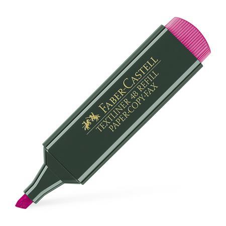 Zvýrazňovač, 1-5 mm, FABER-CASTELL, "Textliner 48", ružový 2
