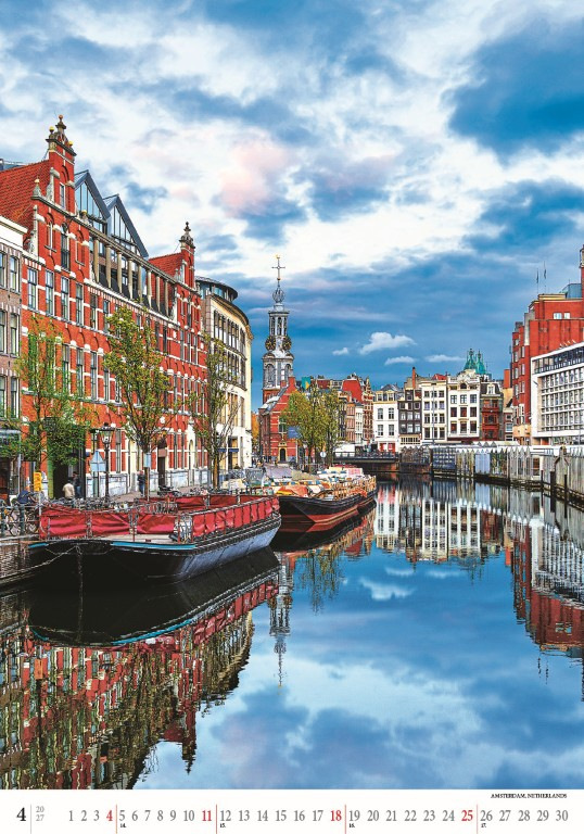 Nástenný kalendár Europe 2027 5