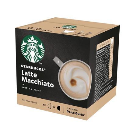 Kávové kapsuly, 12 ks, STARBUCKS by Dolce Gusto®, "Latte Macchiato" 1