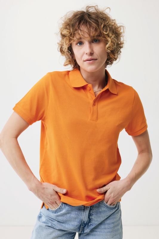 Polo tričko IQONIQ Yosemite z recykl. bavlny oranžová XXXL 10