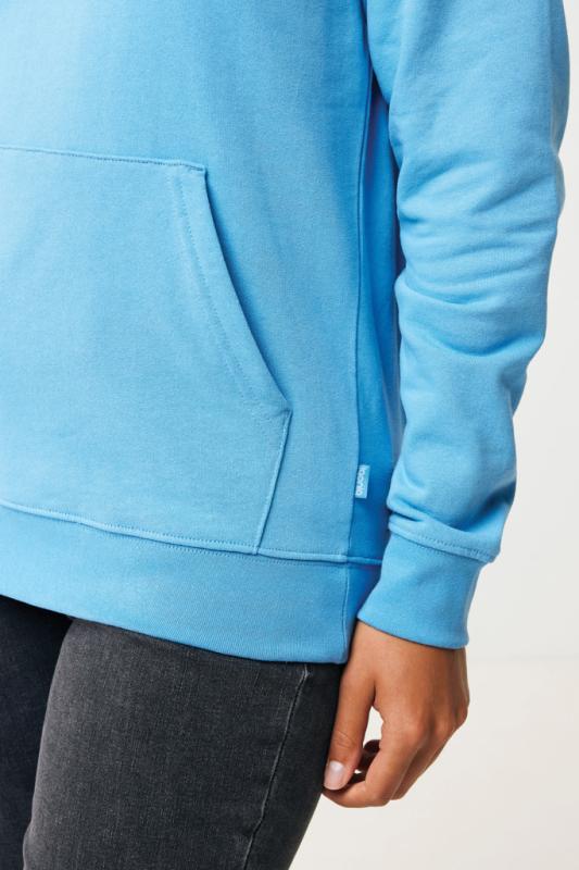 Mikina s kapucňou IQONIQ Jasper z recykl. bavlny tranquil blue XXXL 13