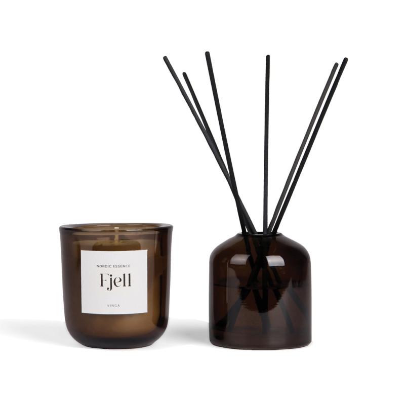 VINGA Nordic Essence útulný svietnik off white