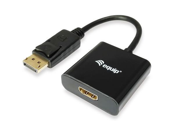 Adaptér, prevodník DisplayPort na HDMI, EQUIP 1
