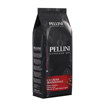 Káva, pražená, zrnková, 1000 g, PELLINI "Crema Tradizionale" 1