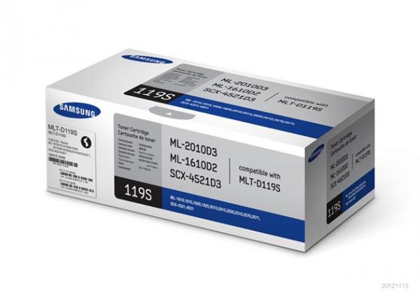 MLT-D119S toner k tlačiarňam "ML1610, 2010, 4521", SAMSUNG, čierny, 2k 1